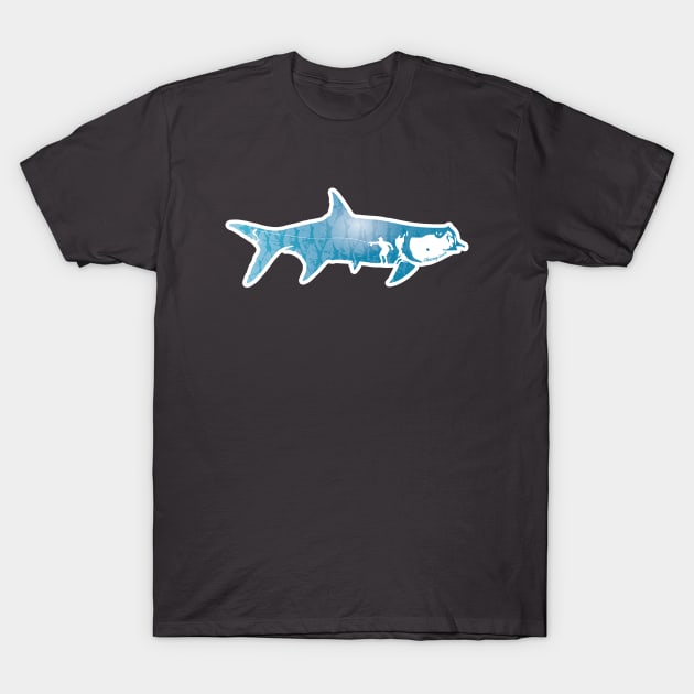 Tarpon Scales by Chasing Scale T-Shirt by Chasing Scale